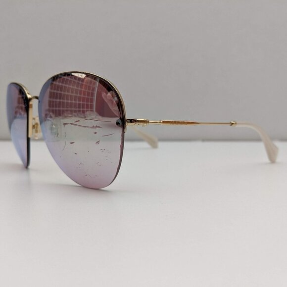 🕶️Frame Only! Made in Italy! Miu Miu SMU 53P Sunglasses 60/15 140 /KAZ559🕶️ - Picture 4 of 7